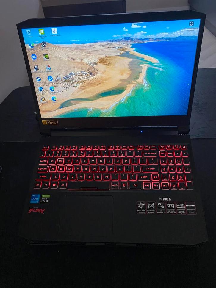 acer nitro 5 geupgrade 32 gb ram!, Computers en Software, Windows Laptops, Zo goed als nieuw, 15 inch, SSD, 2 tot 3 Ghz, 32 GB