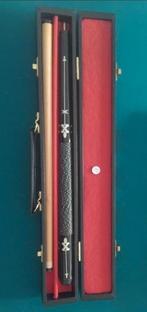 Poolkeu met luxe draagtas – ca. 74 cm, Ophalen of Verzenden, Zo goed als nieuw, Keu of Ballen