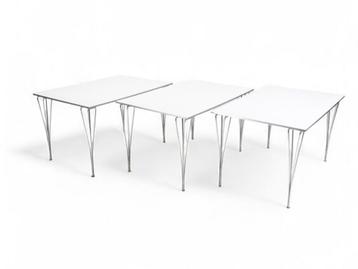 3 x Bruno Mathsson superellipse spanpoot tafel stuksprijs  beschikbaar voor biedingen