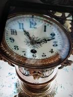 Antieke Cloisonné Klok - Werkend!, Ophalen of Verzenden