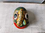 Houten Masker - Handgeschilderd, Antiek en Kunst, Ophalen of Verzenden