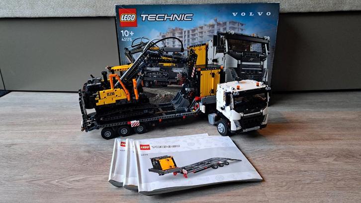 Lego Technic 42175 Volvo FMX met Graafmachine, Kinderen en Baby's, Speelgoed | Duplo en Lego, Zo goed als nieuw, Lego, Complete set