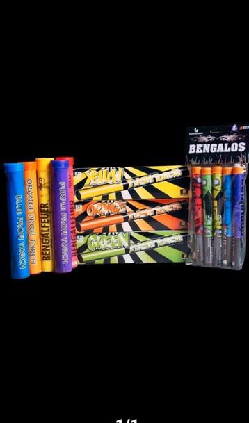 Fakkels vuurwerk categorie1  beschikbaar voor biedingen