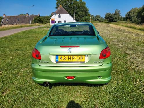 Peugeot 206 1.6 16V CC 2004 Groen, Auto's, Peugeot, Particulier, Benzine, D, Cabriolet, Handgeschakeld, Origineel Nederlands, Groen