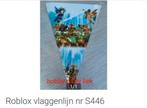 ROBLOX vlaggenlijn nr S446, Ophalen of Verzenden, Nieuw, Versiering, Verjaardag