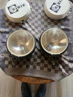 Oldtimer 2 oscar Cibie verstralers met covers diameter 18 cm, Ophalen of Verzenden, Gebruikt