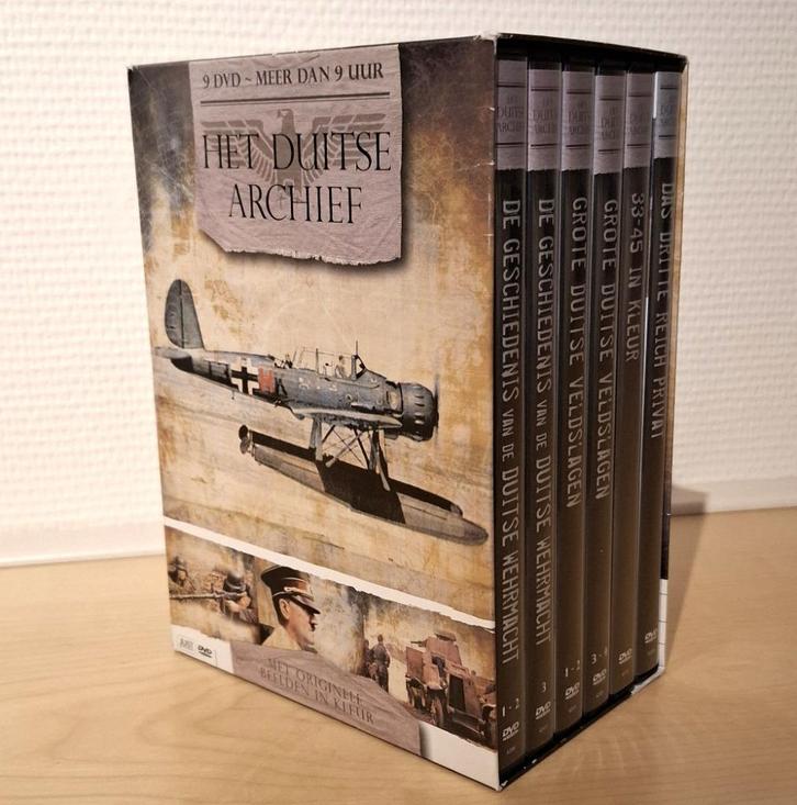 DVD box Het Duitse Archief compleet (9 DVD's) WO-II, Verzamelen, Militaria | Tweede Wereldoorlog, Overige soorten, Overige typen