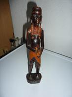 houten kunstbeeld afrika, Antiek en Kunst, Ophalen of Verzenden