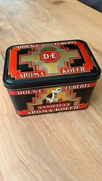Groot blik Douwe Egberts koffie, Verzamelen, Blikken, Ophalen of Verzenden, Zo goed als nieuw, Koffie, Douwe Egberts