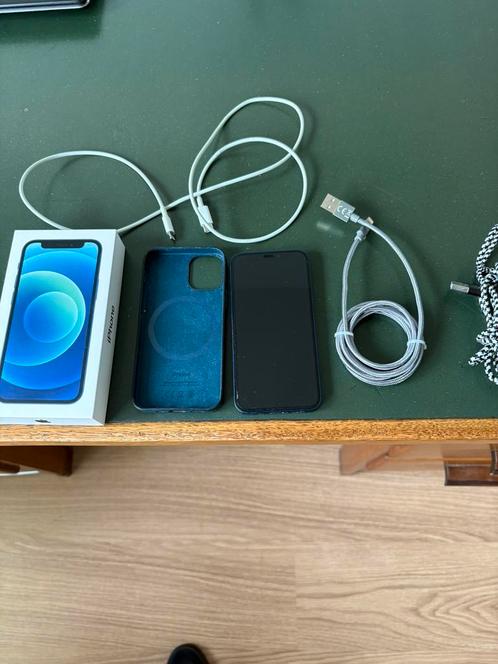 Apple iPhone 12 mini, Telecommunicatie, Mobiele telefoons | Apple iPhone, Zo goed als nieuw, 64 GB, iPhone 12 Mini, Blauw, Ophalen