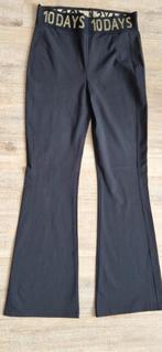 Zwarte flared broek/legging van 10days, dikke kwaliteit zgan, Ophalen of Verzenden, Zo goed als nieuw, Zwart