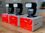 Canon 430 EX iii-RT - 3 Stuks, Ophalen of Verzenden, Gebruikt, Canon, Kantelbaar