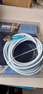 cat 8 supra kabel, Ophalen of Verzenden, Zo goed als nieuw, 2 tot 5 meter, Overige kabels