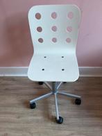 Ikea Jules kinder bureaustoel wit - in prima staat, Huis en Inrichting, Bureaustoelen, Ophalen of Verzenden, Zo goed als nieuw