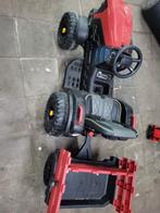Elektrische Speelgoed Tractor met Aanhanger, Ophalen of Verzenden, Gebruikt