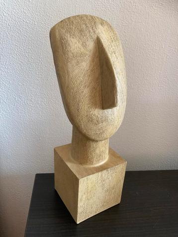 Jysk Sculptuur - Hout Effect - 31cm - Zo Goed Als Nieuw beschikbaar voor biedingen