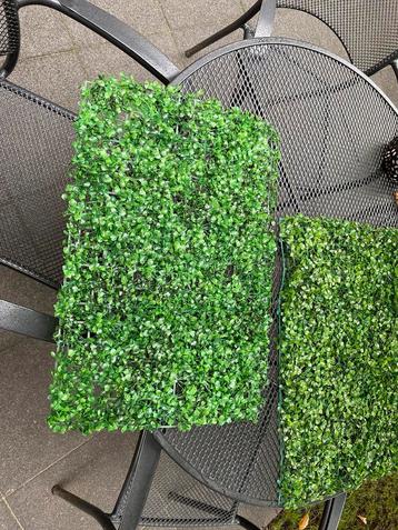 Wand decoratie platen in gras/klaver motief 60x40 cm. beschikbaar voor biedingen