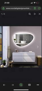 Badkamerspiegel, dimbare Led verlichting sensor 120x80x3cm, 100 tot 150 cm, Overige typen, Ophalen of Verzenden, Zo goed als nieuw