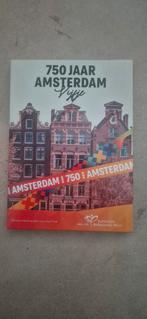 750 Jaar Amsterdam Zilver Proof Munt, Ophalen of Verzenden, Koningin Beatrix, Euro's, Zilver