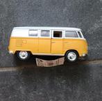 kinsmart vw volkswagen bus t1 geel, Ophalen of Verzenden, Nieuw, Auto