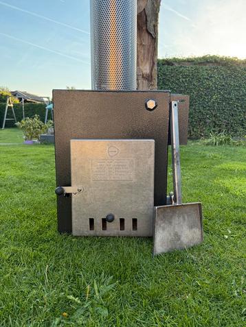 Kirami Cube 48kW hottubkachel + schoorsteenset beschikbaar voor biedingen