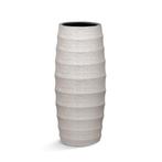Bloempot Luca Lifestyle Bordo Modern Vase Sand, Kunststof, 40 cm of meer, Rond, Nieuw