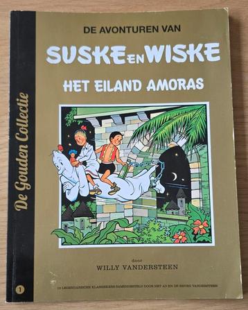 Suske en Wiske – Het Eiland Amoras (Gouden Coll. Deel 1) beschikbaar voor biedingen