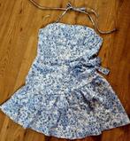 Blauw wit jurkje Maat 38 zgan (6), Maat 38/40 (M), Blauw, Ophalen of Verzenden, Zo goed als nieuw