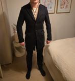 Profuomo Donkerblauwe Mantel Wolblend Maat 46, Blauw, Ophalen of Verzenden, Maat 46 (S) of kleiner, Profuomo