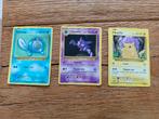 Pokemon kaarten poliwag en haunter en pikachu, Hobby en Vrije tijd, Verzamelkaartspellen | Pokémon, Ophalen of Verzenden, Zo goed als nieuw