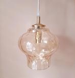 Vintage bubble hanglamp | Vintage hanglamp | Bol amberkleur, Antiek en Kunst, Ophalen of Verzenden