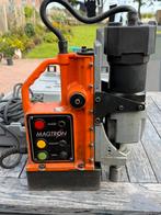 Professionele Magtron Magneet boormachine, Ophalen of Verzenden, Zo goed als nieuw, Boormachine