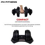 PH Fitness Verstelbare Dumbbells Set 40KG - 2 STUKS, Dumbbell, PH Fitness, Ophalen of Verzenden, Info@phfitness.nl