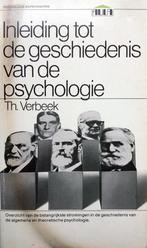 Th. Verbeek - Inleiding tot de geschiedenis van de psycholog, Boeken, Psychologie, Gelezen, Ophalen of Verzenden, Overige onderwerpen