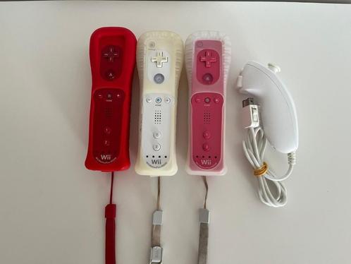 Wii motion plus controllers / Remotes + Nunchuck (Werkend), Spelcomputers en Games, Games | Nintendo Wii, Gebruikt, Ophalen of Verzenden