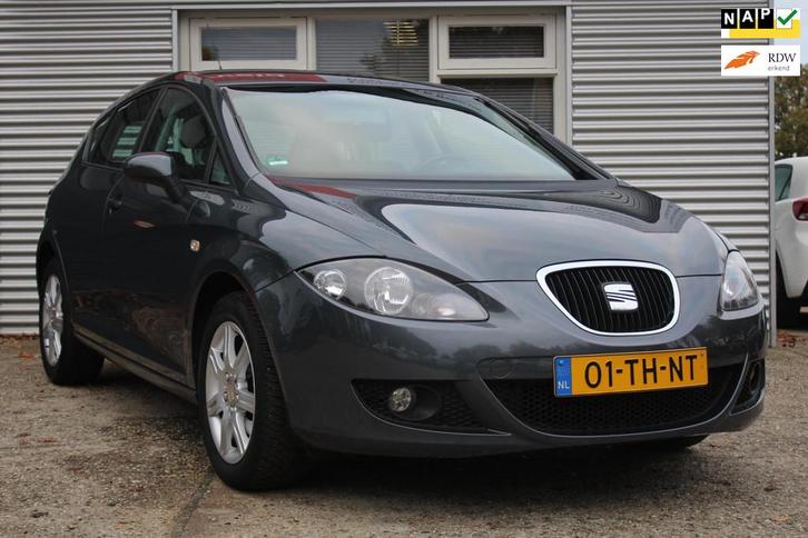Seat Leon 1.6 Stylance 5-deurs, airco nette zuinige auto, tr, Auto's, Seat, Bedrijf, Te koop, Leon, ABS, Airbags, Airconditioning