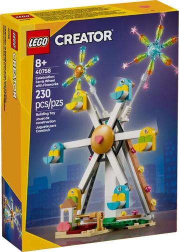 Lego 40758 Celebration: Ferris Wheel with Fireworks GWP beschikbaar voor biedingen