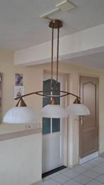 hanglamp, Ophalen, Gebruikt, Glas, 50 tot 75 cm