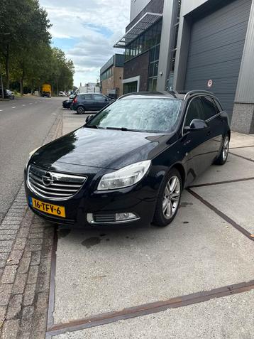 Opel Insignia 1.4 Turbo Ecoflex Sports Tourer 2012 Zwart beschikbaar voor biedingen