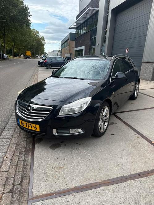 Opel Insignia 1.4 Turbo Ecoflex Sports Tourer 2012 Zwart, Auto's, Opel, Bedrijf, Insignia, Benzine, A, Stationwagon, Handgeschakeld
