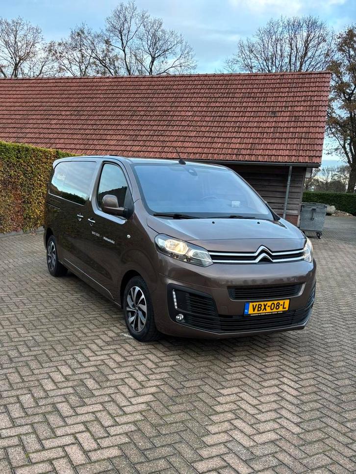 Citroën Jumpy 2.0 180pk automaat EC. L2H1, Auto's, Bestelauto's, Particulier, ABS, Achteruitrijcamera, Adaptive Cruise Control
