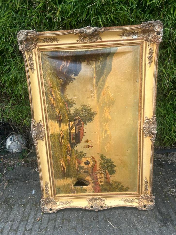 Prachtige antieke lijst, Antiek en Kunst, Kunst | Schilderijen | Klassiek, Ophalen of Verzenden