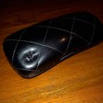 Chanel leren harde brillendoos zgan, Ophalen of Verzenden, Zo goed als nieuw, Zwart, Overige merken