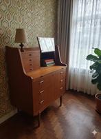 prachtig deens teak secretaire/kaptafel- Storgaard Nielsen, Ophalen, Zo goed als nieuw