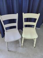 Beukenhouten eetkamer stoelen, Ophalen, Gebruikt, Hout, Twee