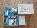 Nintendo Wii + Wii Sports - COMPLEET!, Ophalen of Verzenden, Gebruikt, Met 2 controllers, Met games