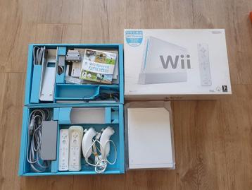 Nintendo Wii + Wii Sports - COMPLEET! beschikbaar voor biedingen