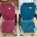 2 Kinder Campingstoelen - Inklapbaar, Caravans en Kamperen, Kampeeraccessoires, Ophalen, Zo goed als nieuw