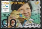 Slovenië 2016 mi.1219 sport JUDO OLYMPISCHE SPELEN  GOUD, Postzegels en Munten, Verzenden, Overige landen, Gestempeld