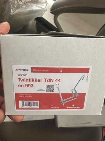 3 x 200 st Twintikker Tuile du Nord 44 Dakpan Klemmen Nieuw! beschikbaar voor biedingen